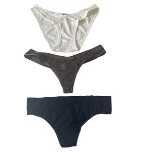Aerie Assortment of Panties - 3 Pairs. Size Small